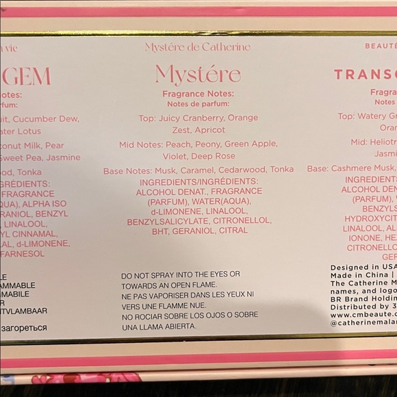 NIB Catherine Malandrino Floral Fragrance Set - Picture 6 of 8